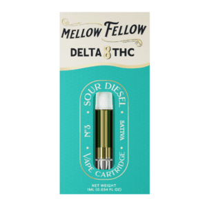 Sour Diesel (Sativa) Delta 8 1ml Vape Cartridge